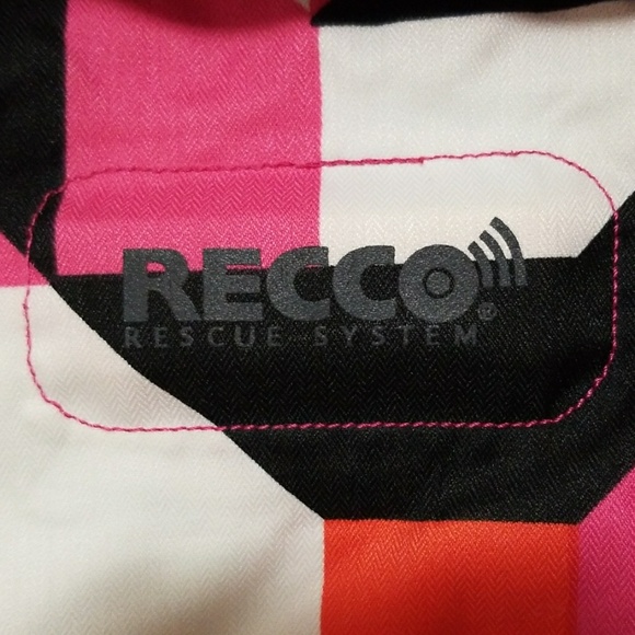 Super cute Womens Trilogy powder room ski jacket - Picture 3 of 6